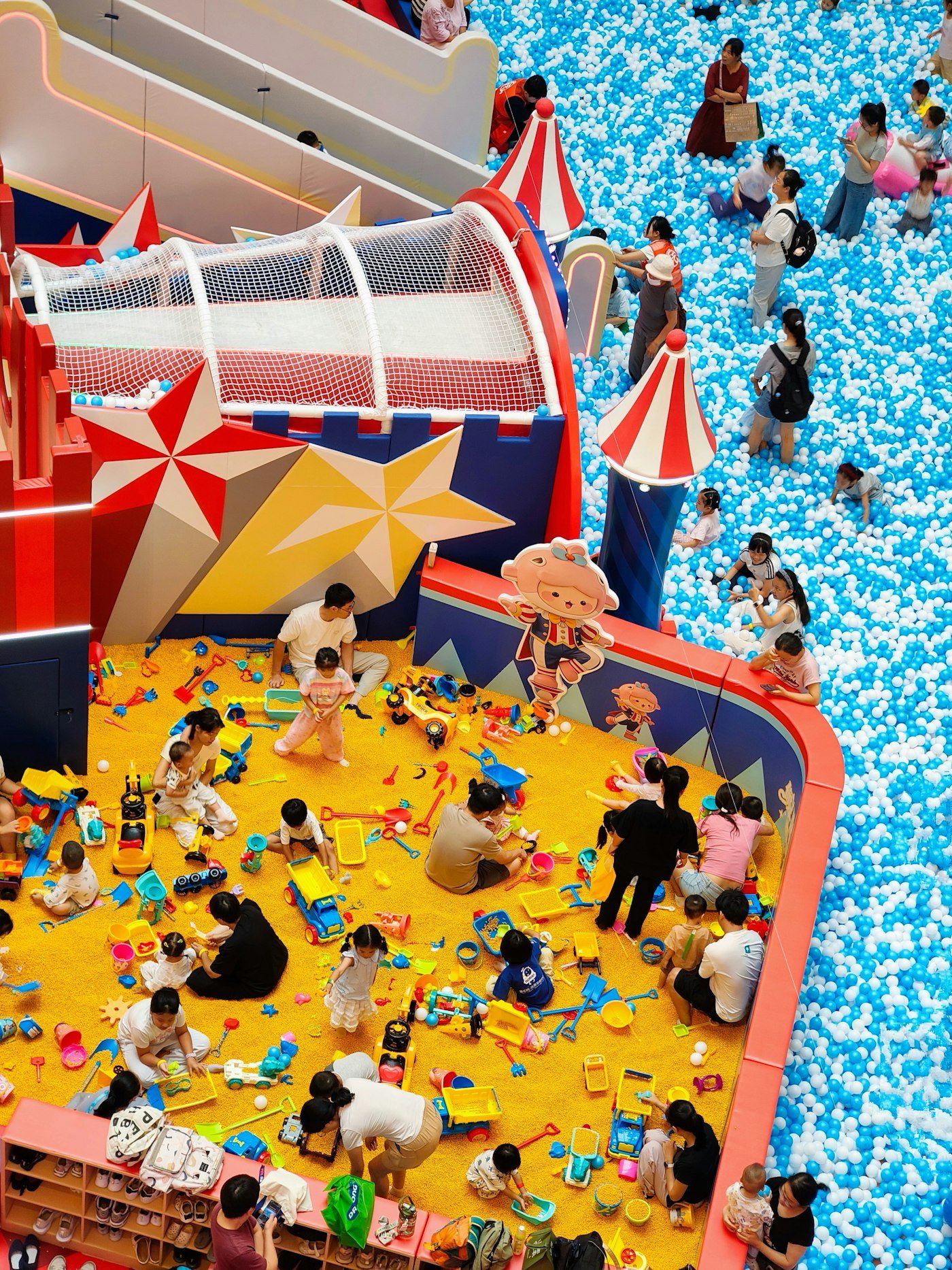 The main play arena